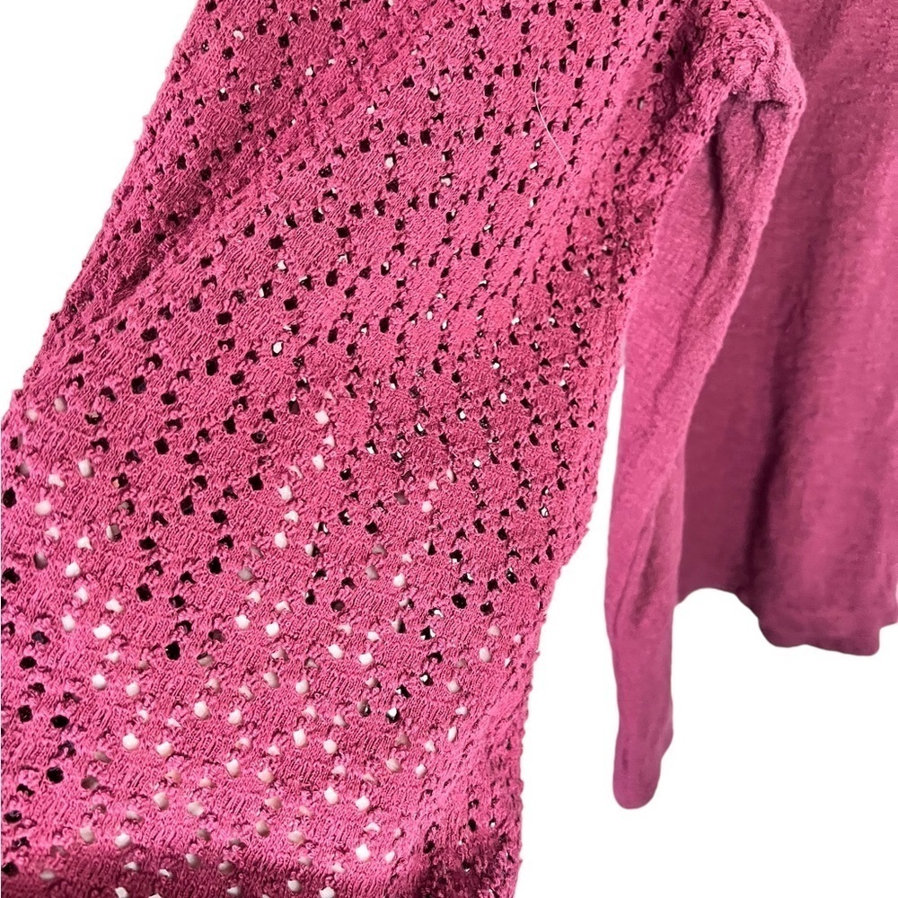Madewell Texture & Thread Eyelet Mix Ruffle-Sleeve Top - Picture 6 of 10